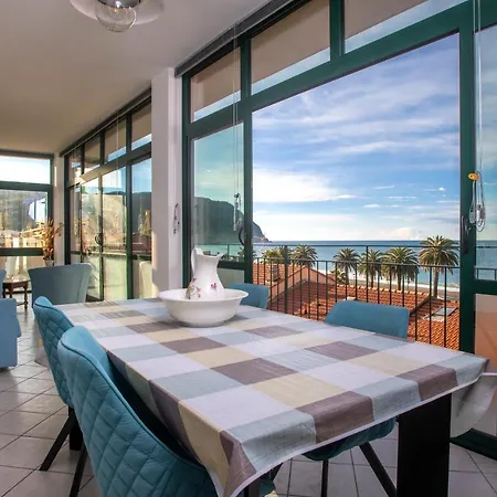 162 - La Veranda Sull'Acqua, Fronte E Vista Mare Riva Trigoso, Posto Auto Privato Sestri Levante Exterior foto