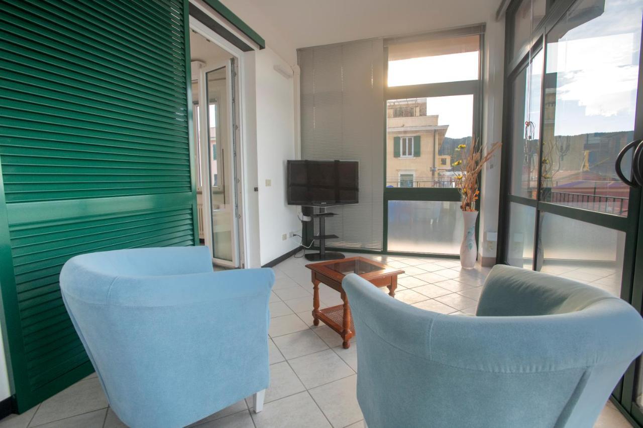 Holiday home 162 - La Veranda Sull'acqua, Fronte E Vista Mare Riva Trigoso, Posto Auto Privato