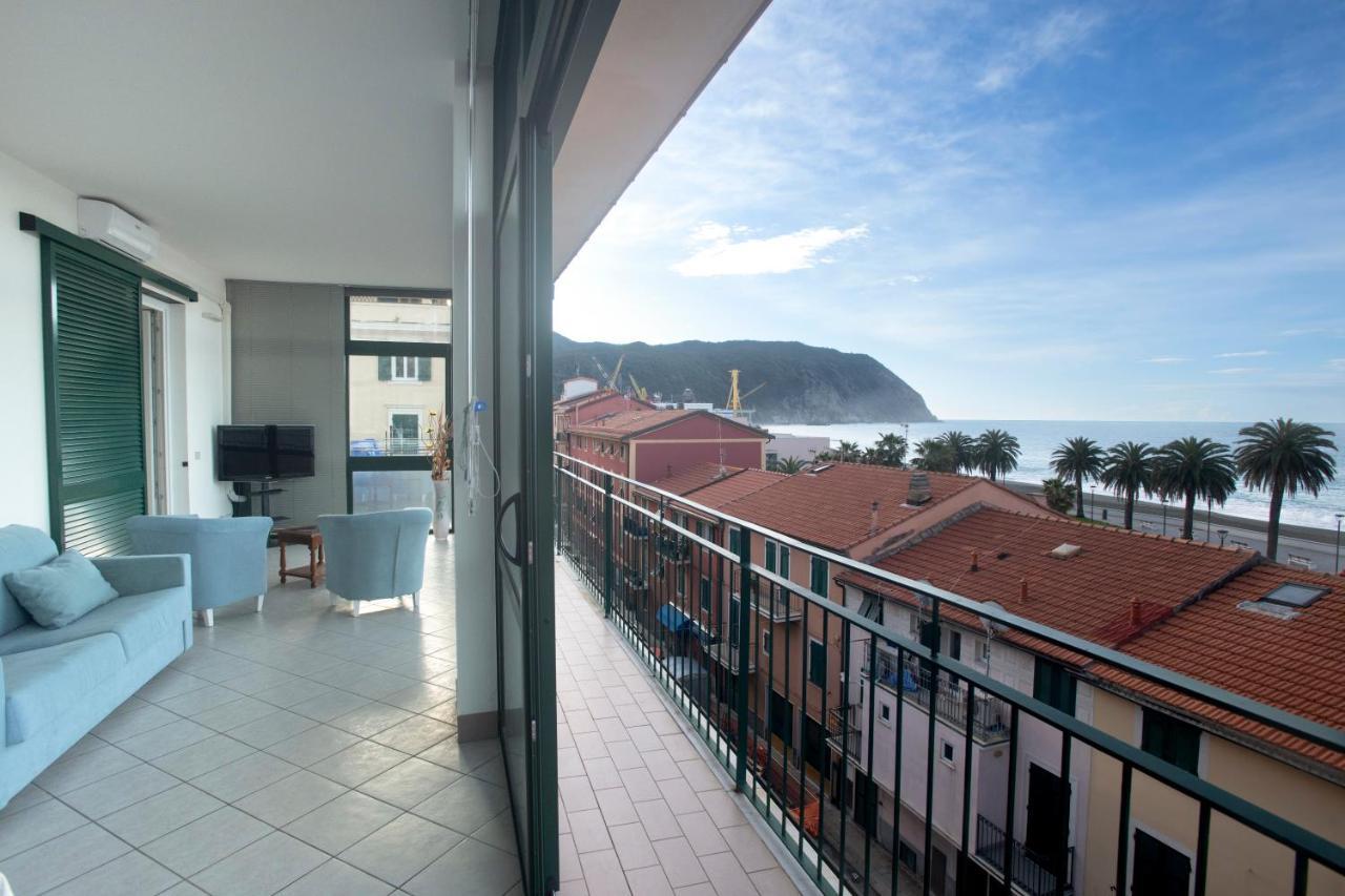 162 - La Veranda Sull'acqua, Fronte E Vista Mare Riva Trigoso, Posto Auto Privato Holiday home Sestri Levante